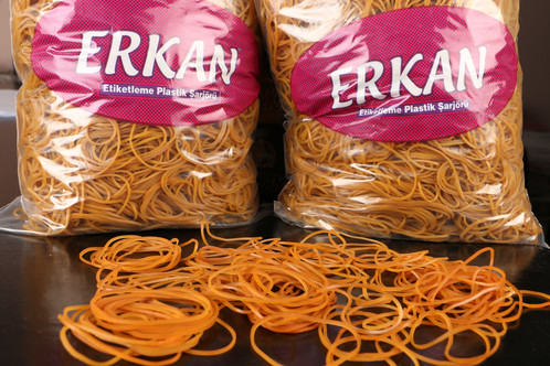 [LASTİK.003] ERKAN 70 MM AMBALAJ LASTİĞİ 1 KG